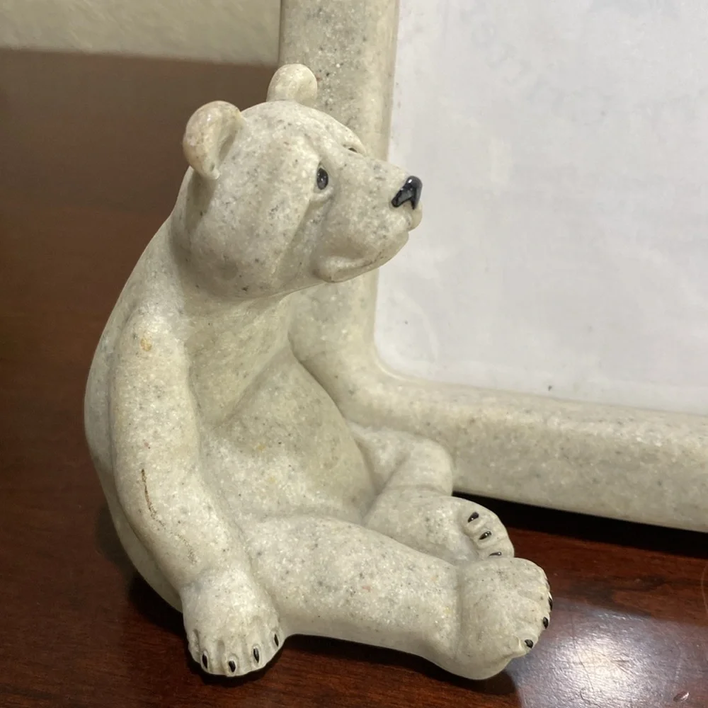 Vintage, Quarry Critters Bear Picture Frame, 4x6 - Picture 2 of 7